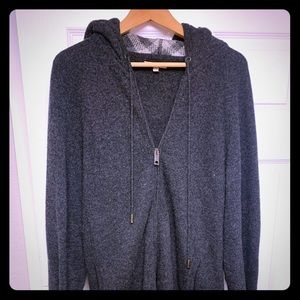 BURBERRY WOOL HOODIE